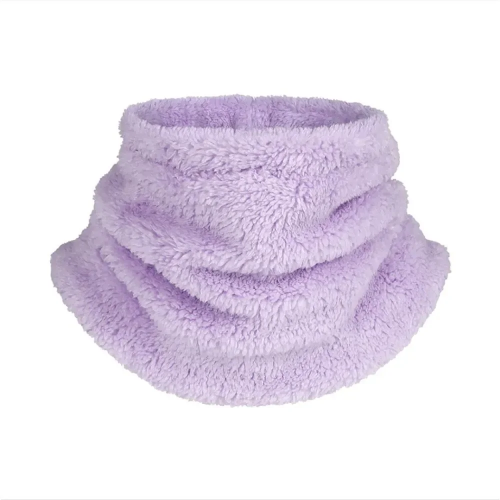 Winter Fleece Neck Warmer Gaiter Half Face Mask Men Women Windproof Ski Bandana